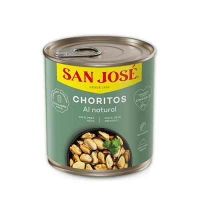 CHORITOS AL NATURAL SAN JOSE 425G