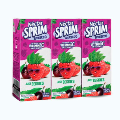 SPRIM BERRIES X3 190 ML