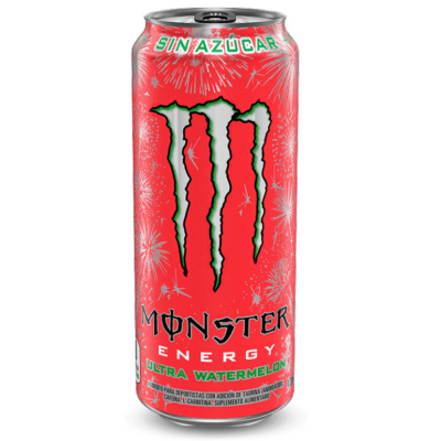 MONSTER ULTRA WATERMELON ROJA 473 ML