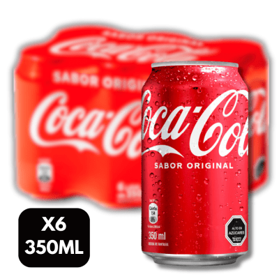 COCA COLA ORIGINAL 350ML X6