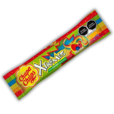 CHUPA CHUPS XTREMES SABOR FRUTAS 57G