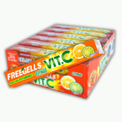 FREEGELLS VIT.C CITRUS X12