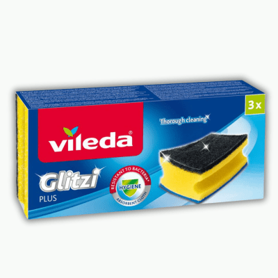 ESPONJA GLITZI PLUS VILEDA X3