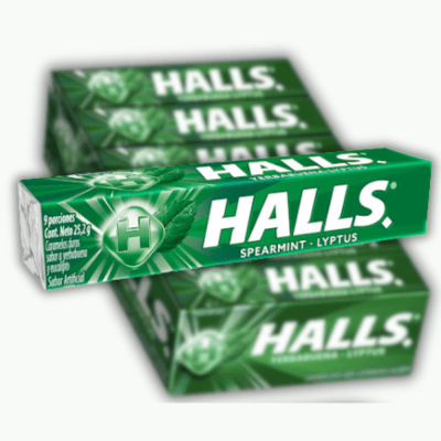 HALLS YERBABUENA X12