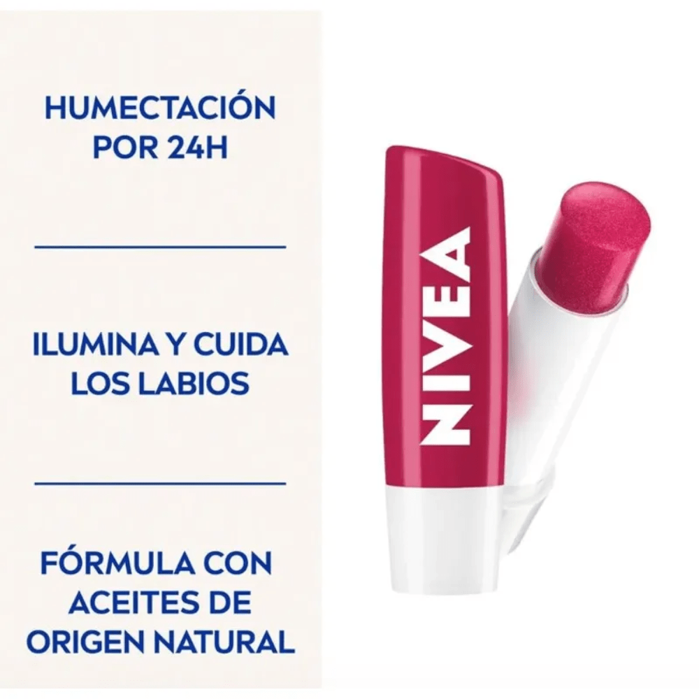 BALSAMO LABIAL CANDY CHERRY 4,8G NIVEA3