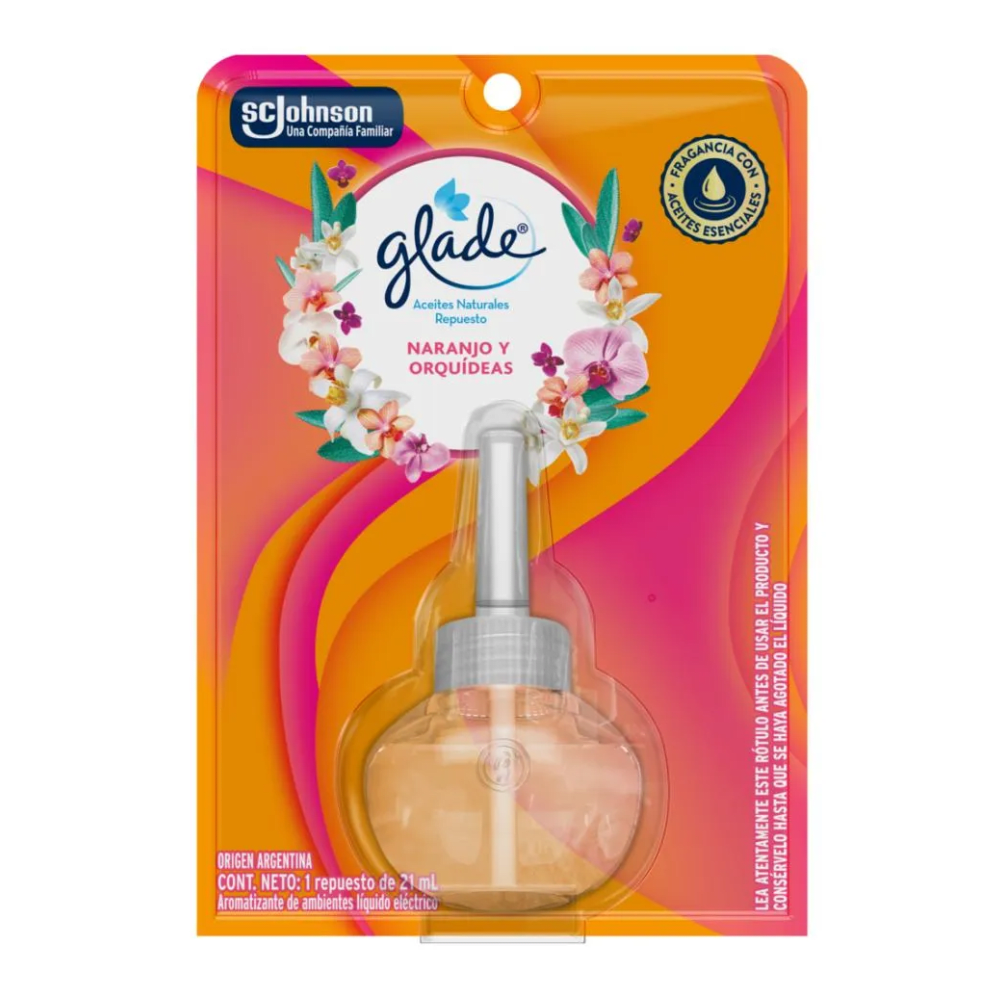 GLADE NARANJO Y ORQUIDEAS 21ML1
