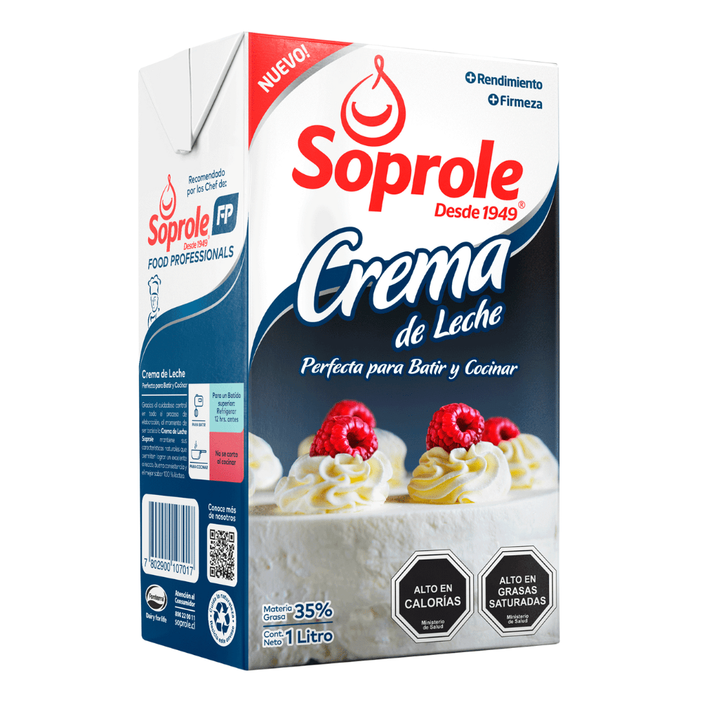 CREMA DE LECHE 1L SOPROLE1