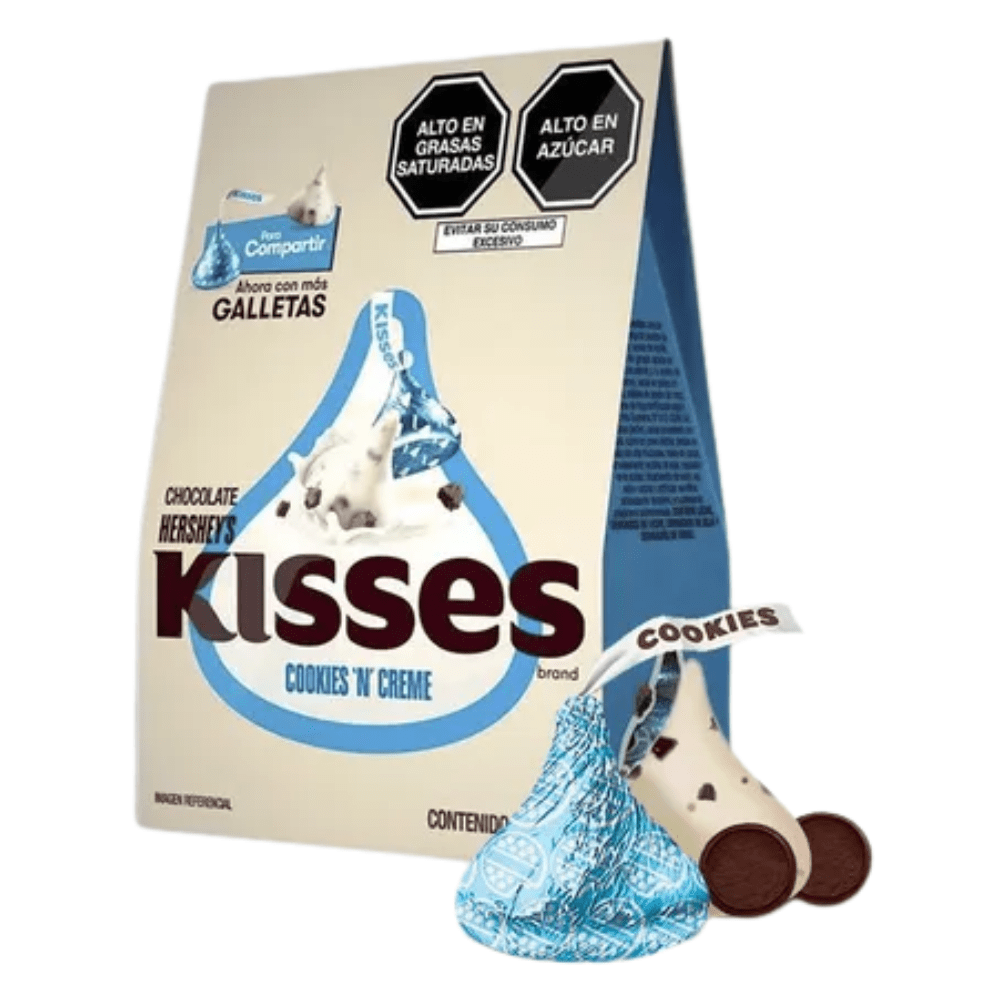 HERSHEY'S KISSES COOKIES 'N' CREME 74G1