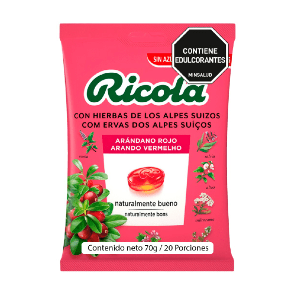 RICOLA ARANDANO 70G1