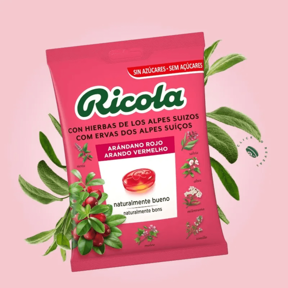 RICOLA ARANDANO 70G2