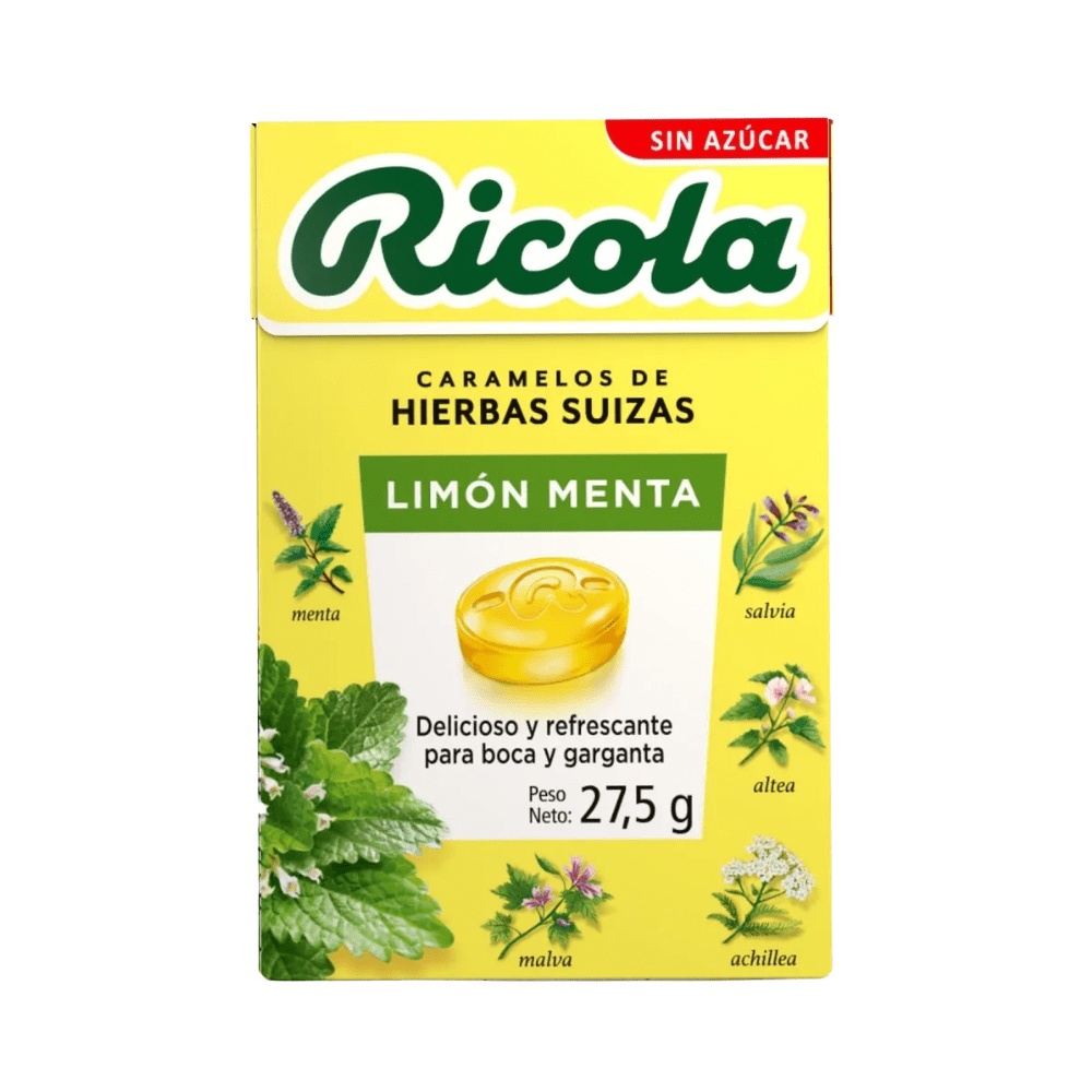RICOLA LIMON MENTA 27,5 G1