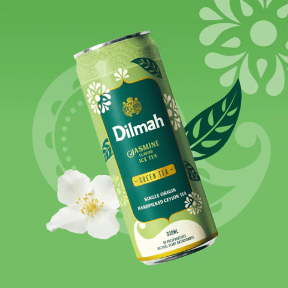 DILMAH JASMINE GREEN TEA 330ML2