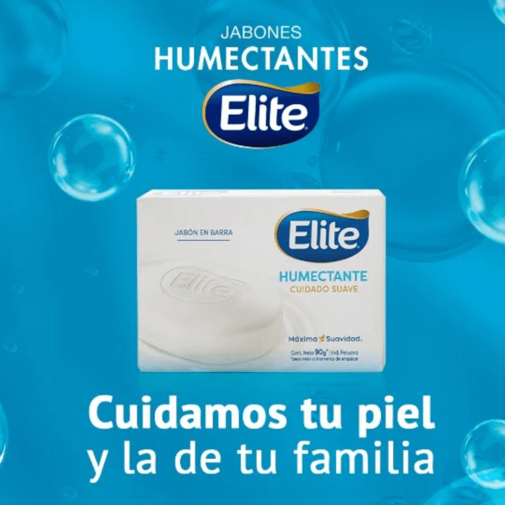 ELITE JABON HUMECTANTE BARRA 90GR2