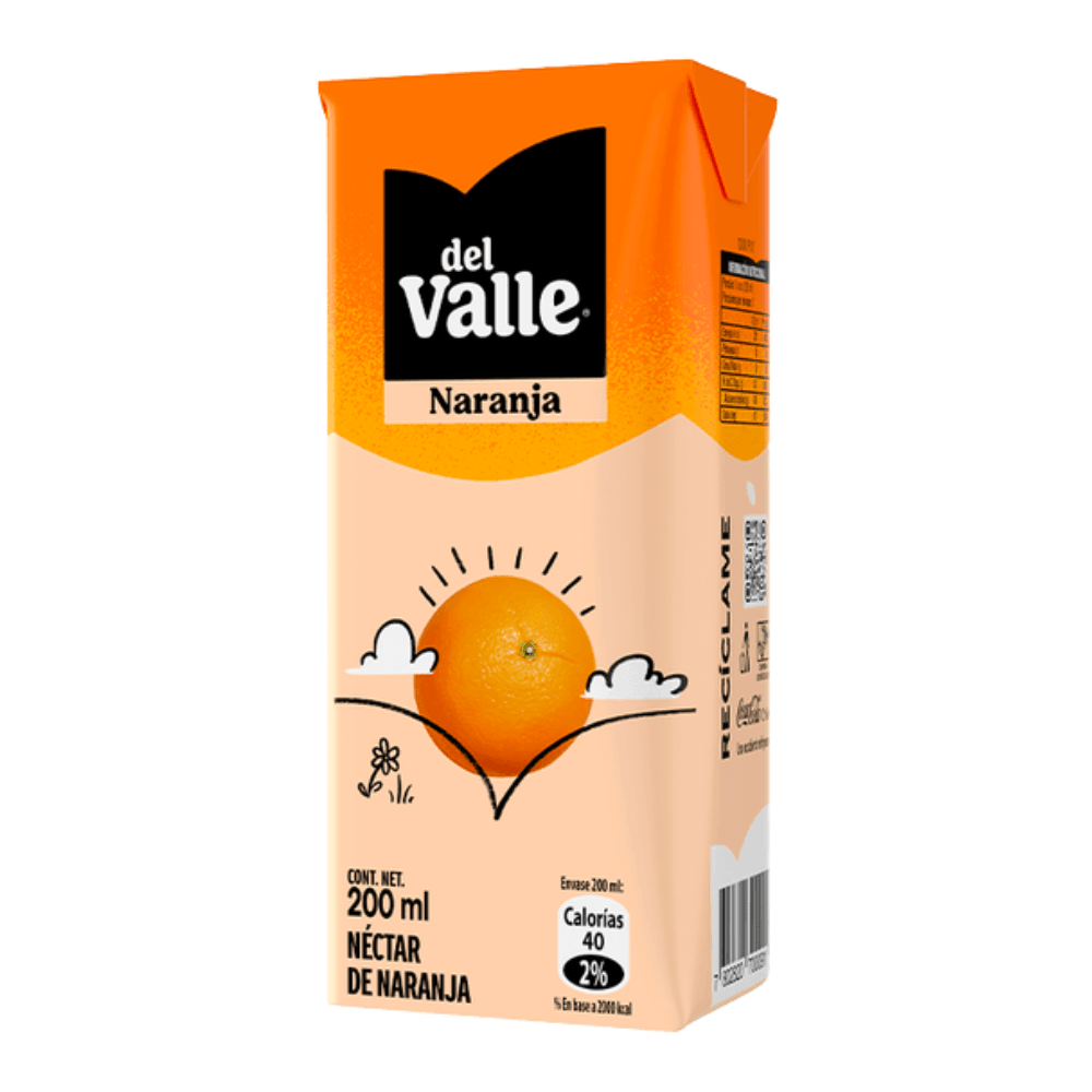 JUGO BOMBILLIN DEL VALLE NARANJA 200ML1