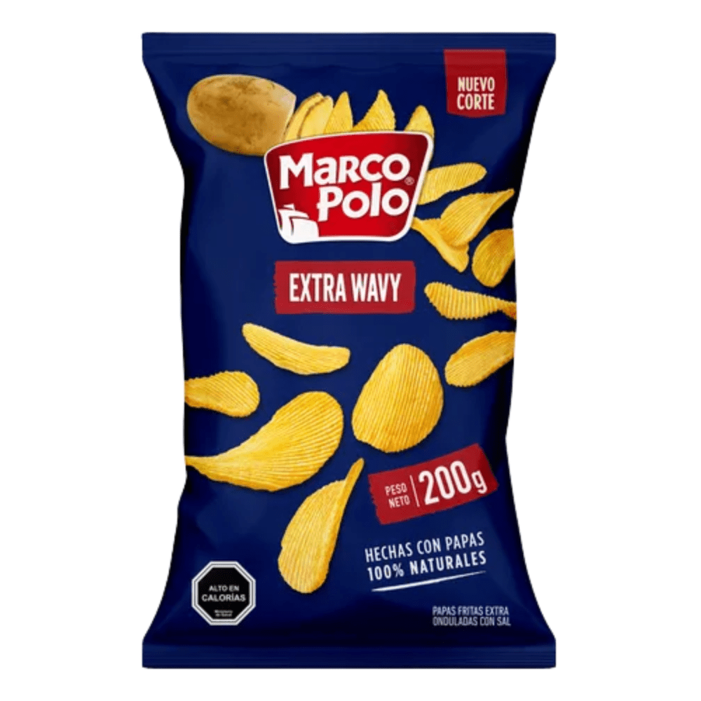 PAPAS EXTRA WAVY MP 200GR1