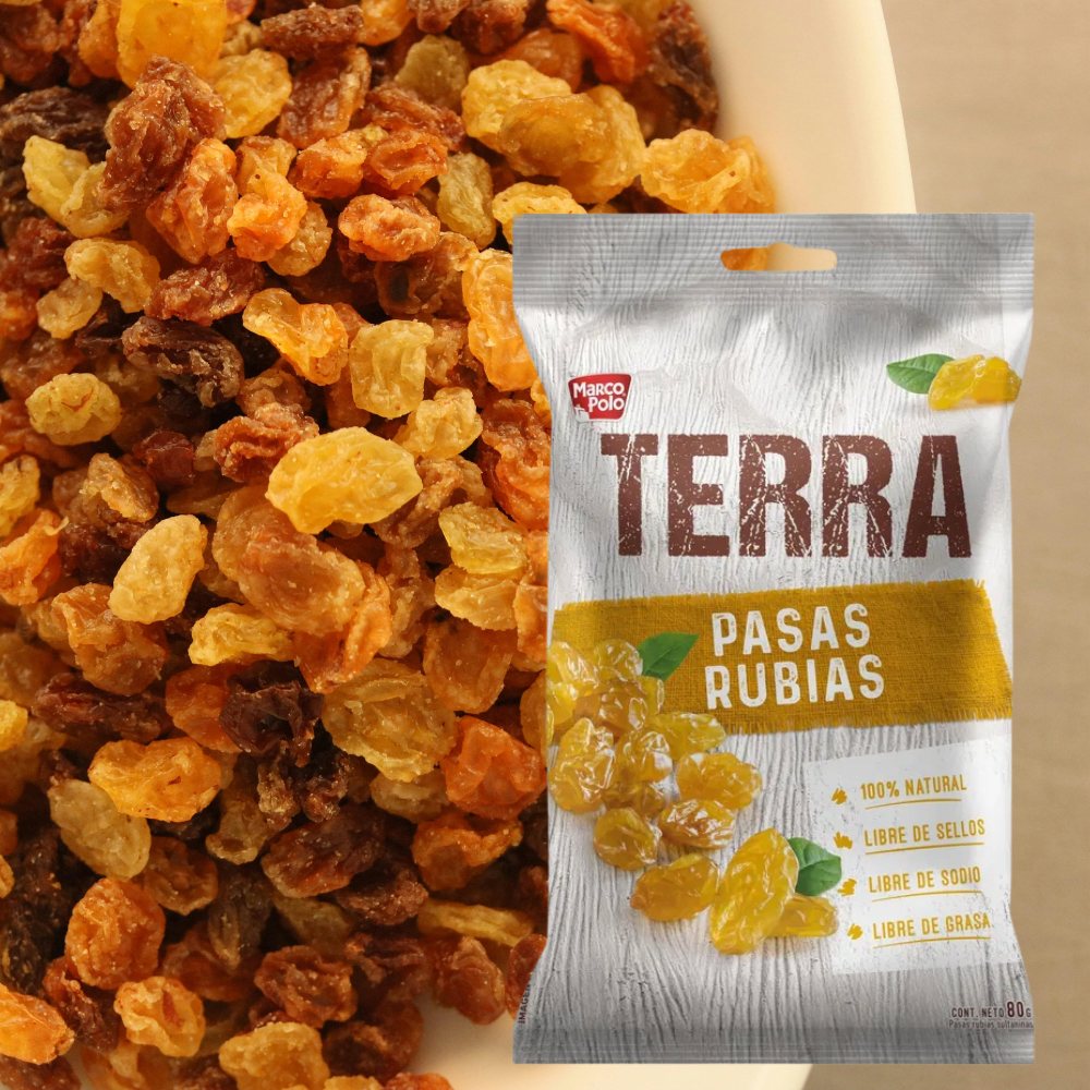 PASA RUBIAS 80 G TERRA2