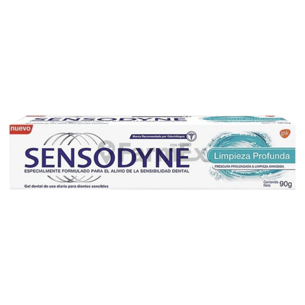 SENSODYNE LIMPIEZA PROFUNDA 90GR1
