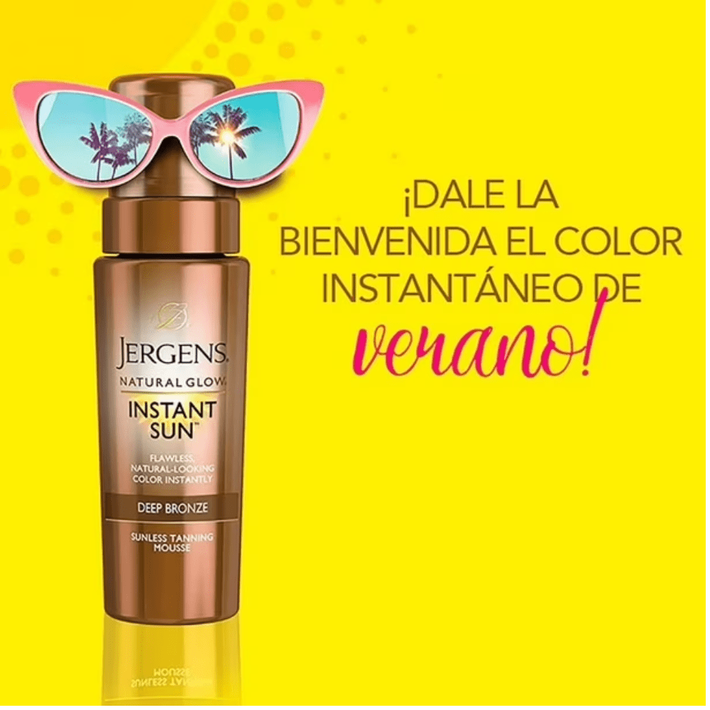 BRONCEADOR JERGENS INSTANT SUN 177ML2