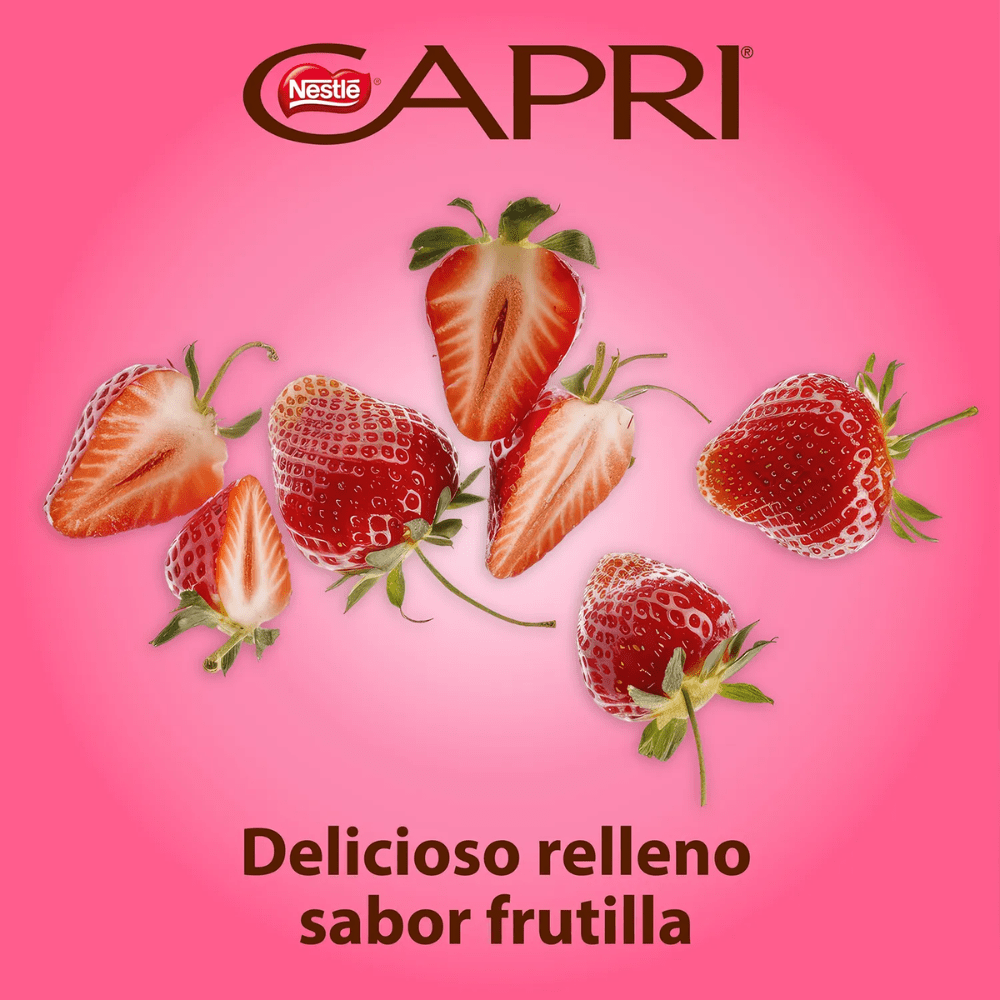 CHOCOLATE CAPRI FRUTILLA 30G2