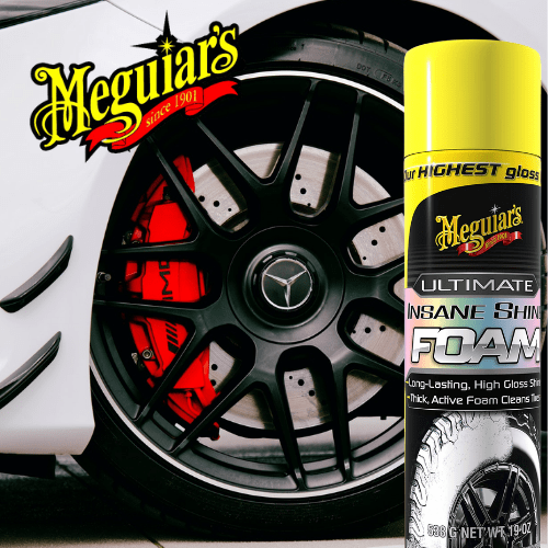 Renovador de Neumaticos Ultimate meguiar's Tyre Shine Foam 538g4