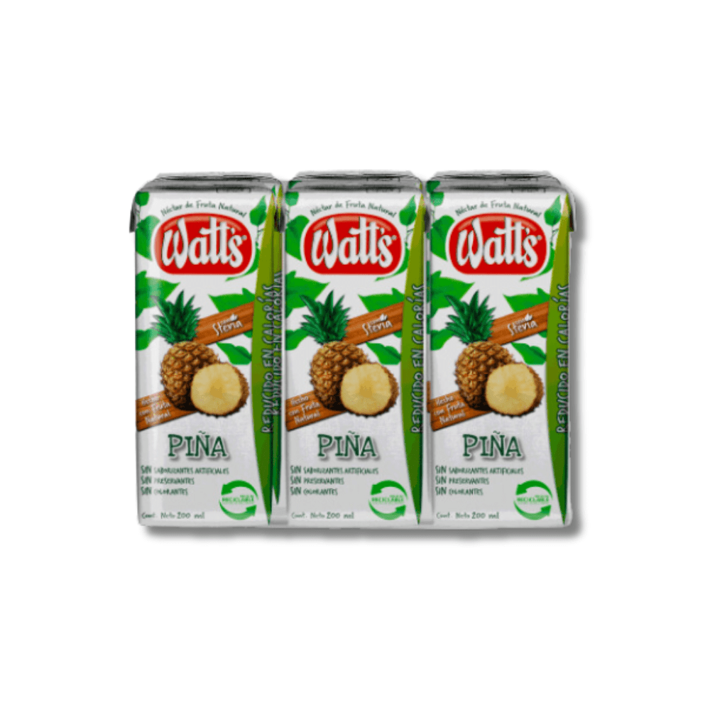 WATTS PIÑA X6 200 ML1