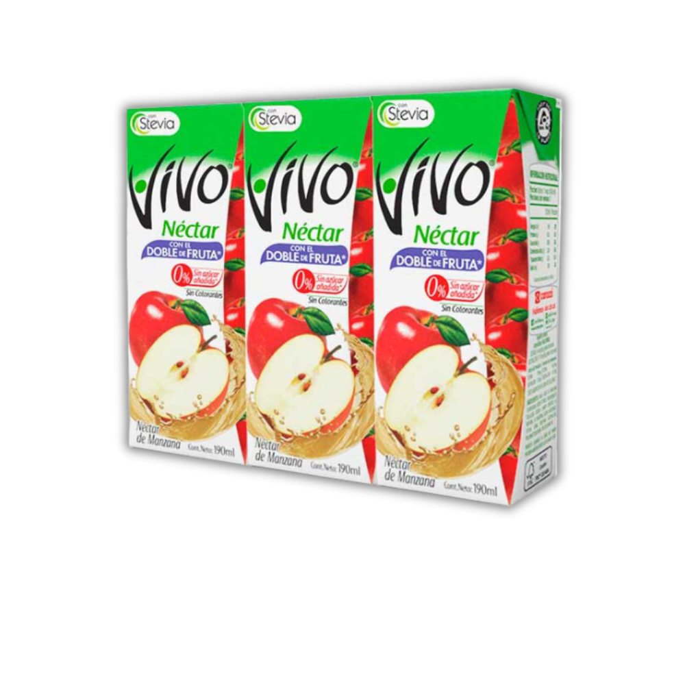 VIVO MANZANA X3 190 ML1