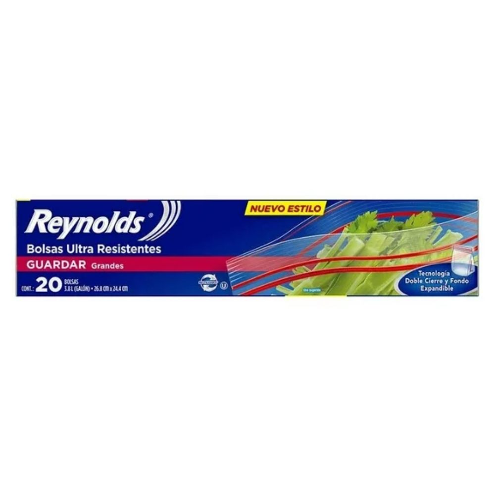 REYNOLDS ZIPPER BAGS 2OU L1