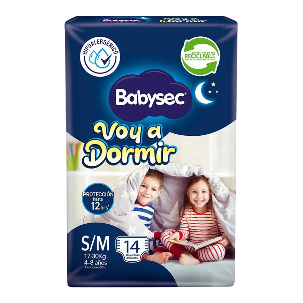 BABYSEC VOY A DORMIR 14UND1