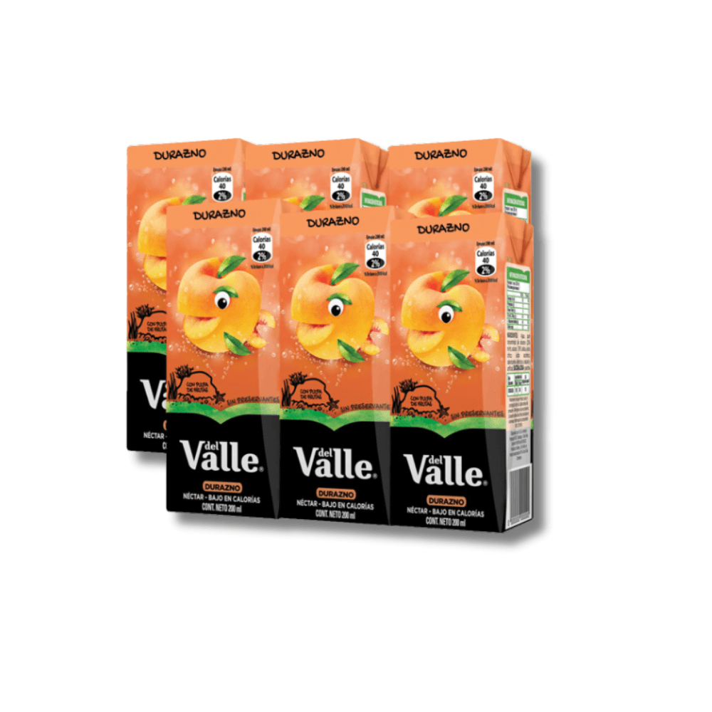 NECTAR DEL VALLE DURAZNO X6 200 ML1
