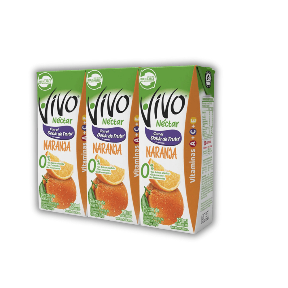 VIVO NARANJA X3 190 ML1