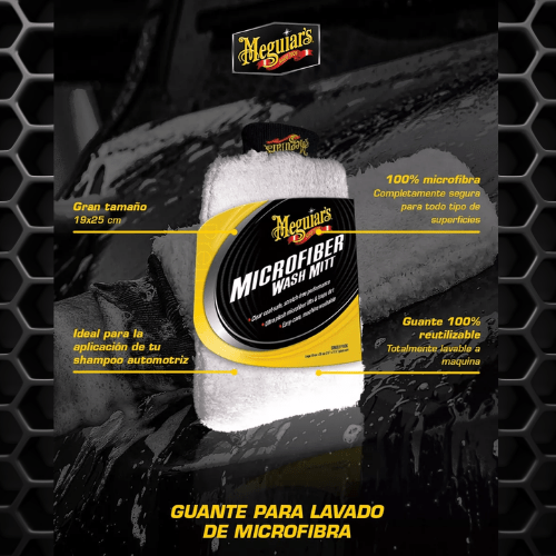 Microfibre Wash Mitt Meguiars 19cmx29cm2