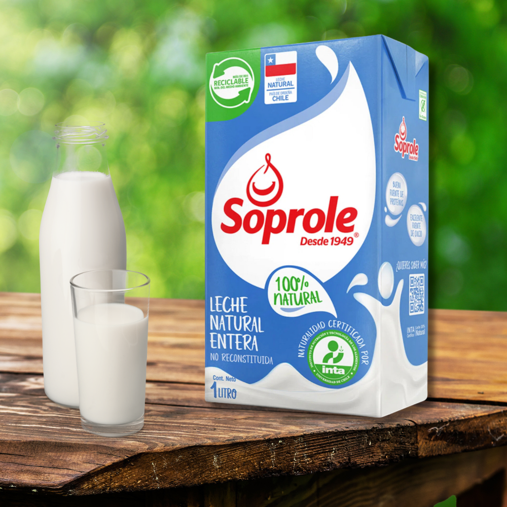 Leche Soprole entera  litro2