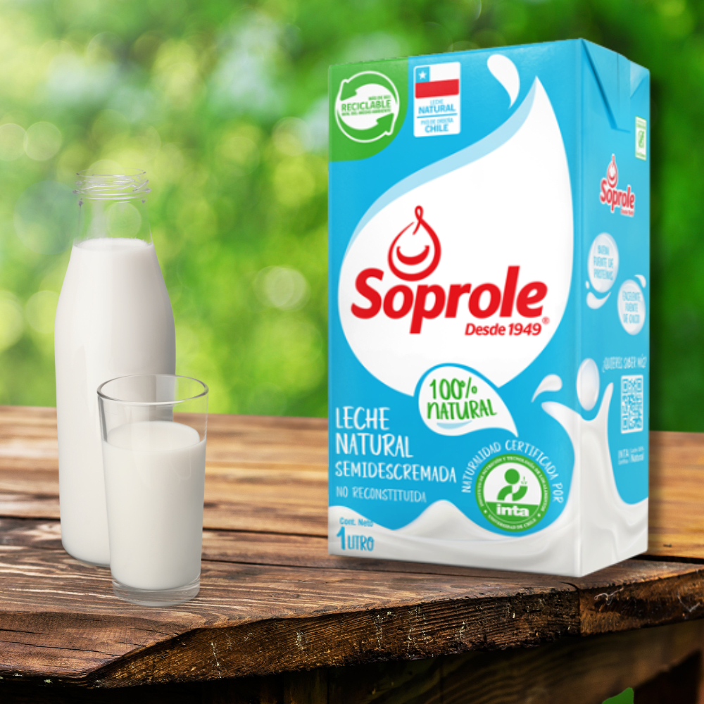 LECHE SOPROLE SEMIDESCREMADA 1L1