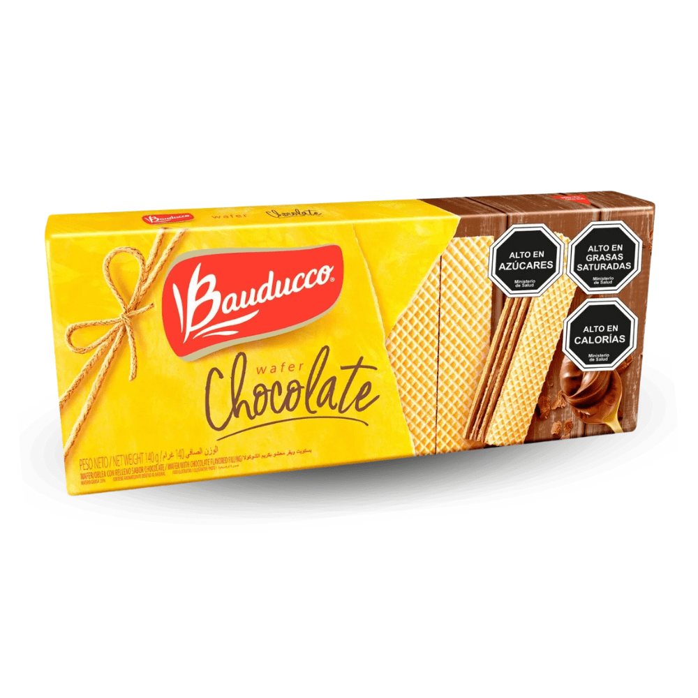 BAUDUCCO OBLEA CHOCOLATE 140G1