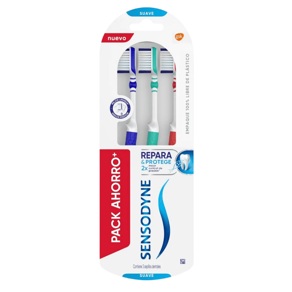 CEPILLO SENSODYNE SUAVE REPARA X3U1