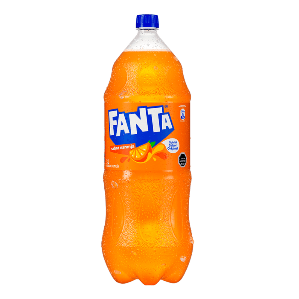 FANTA BEBIDA DE NARANJA 3L1