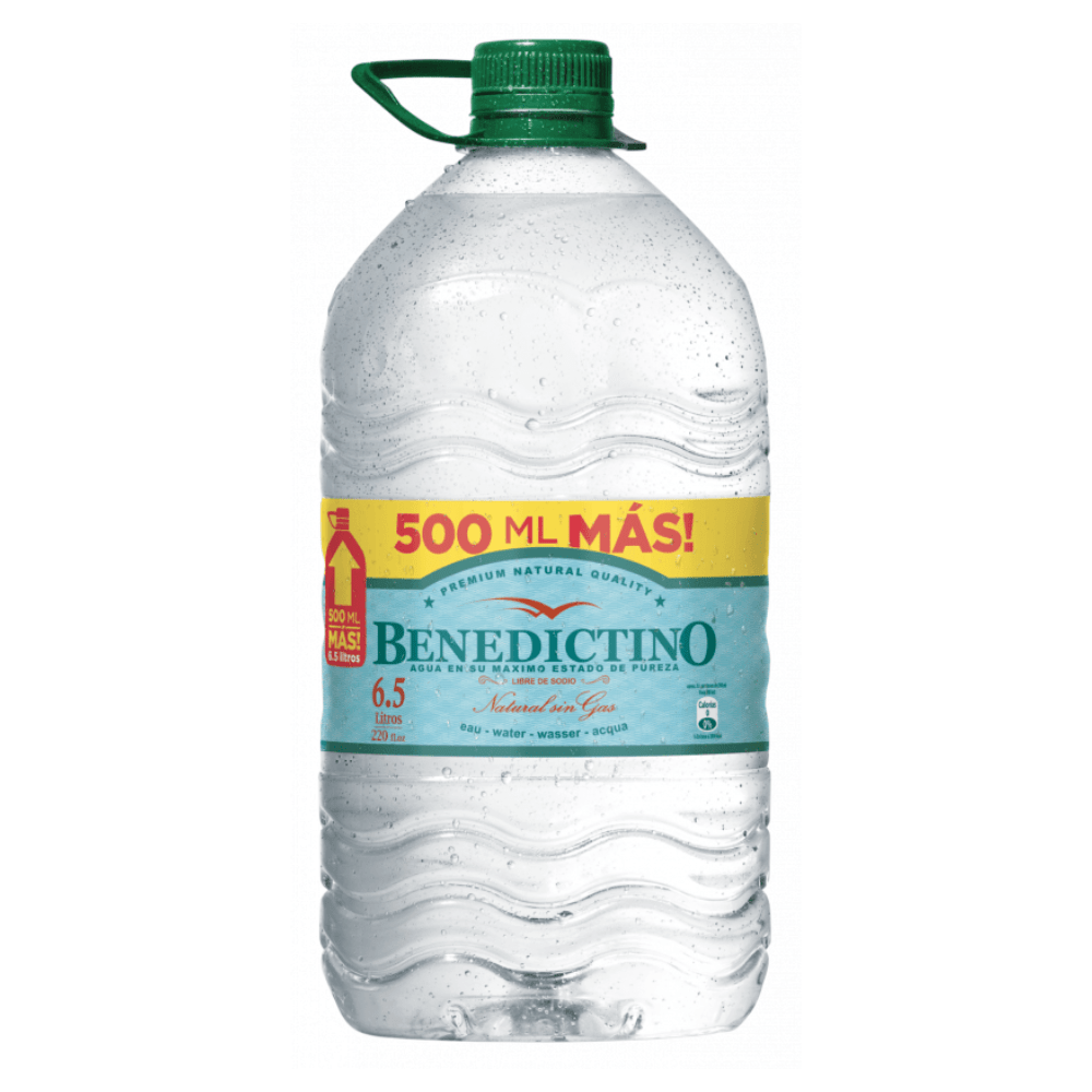 AGUA BIDOM 6.5L BENEDICTINO1