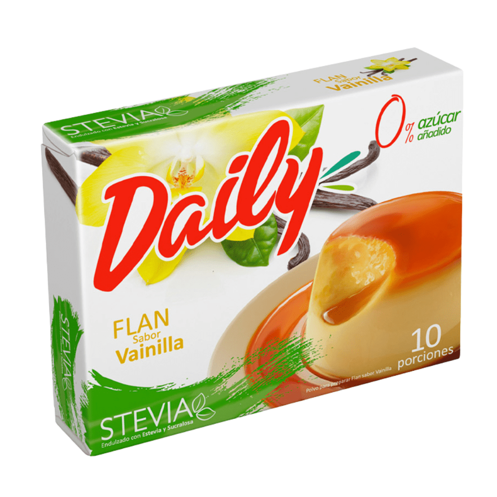 FLAN DAILY SABOR VAINILLA 0 AZUCAR1