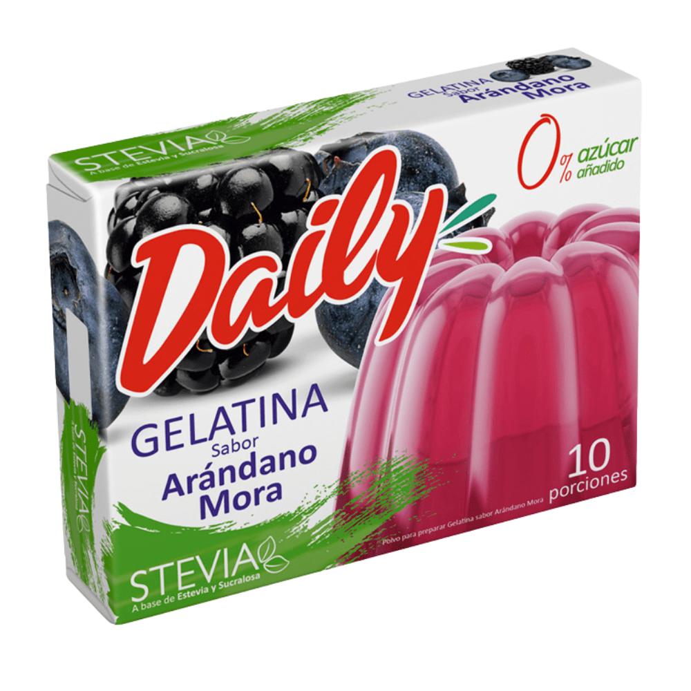 GELATINA DAILY SABOR ARANDANO 0 AZUCAR1