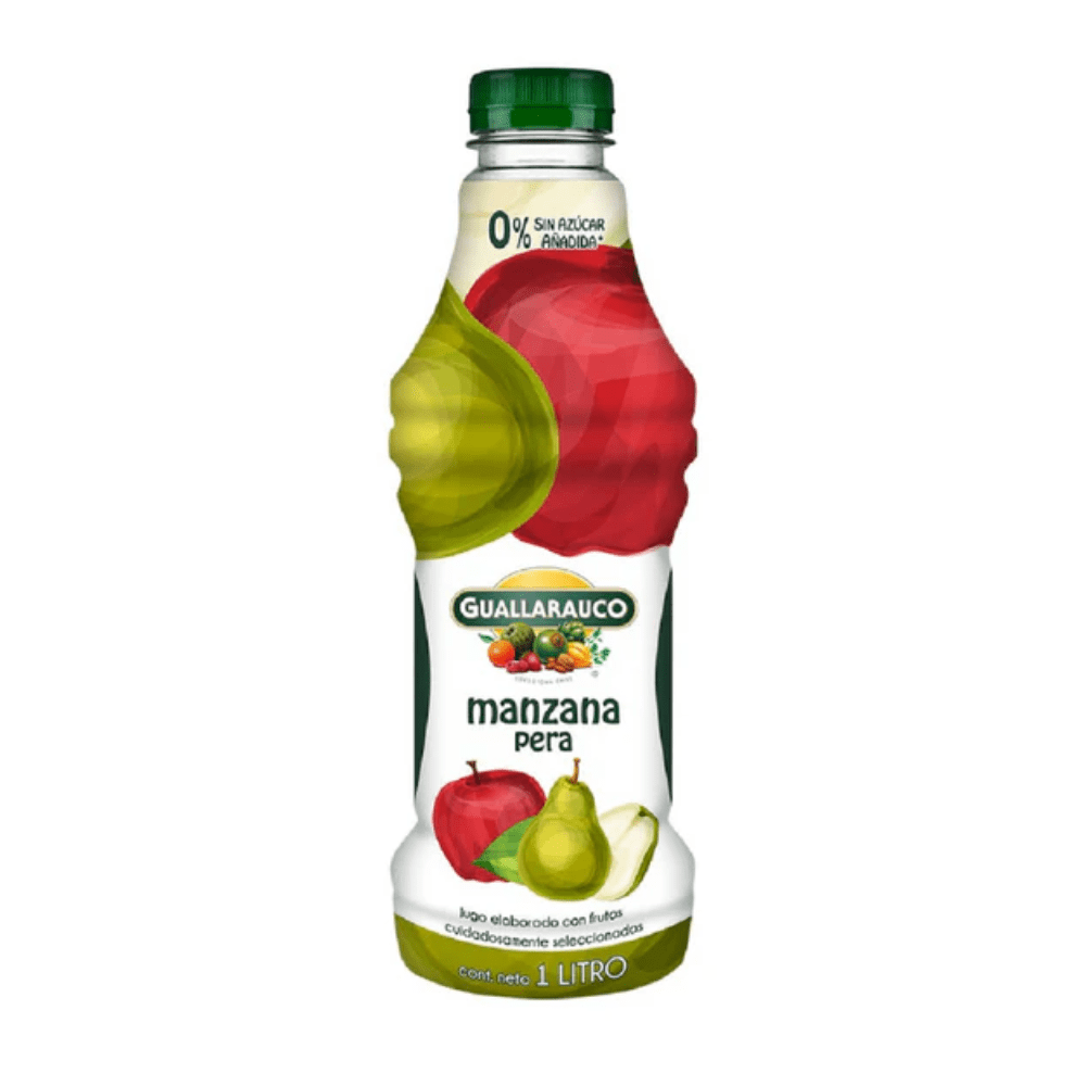 JUGO GUALLARAUCO MANZANA PERA 1L1