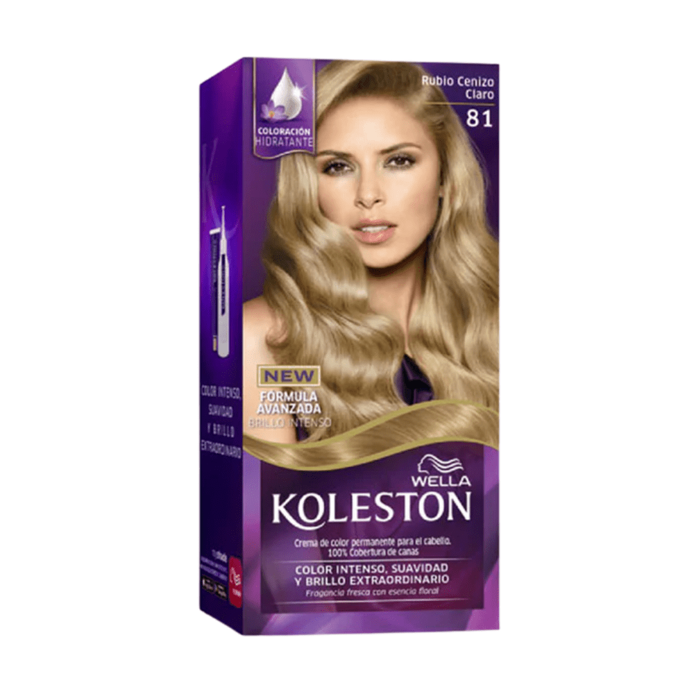 KOLESTON TINTEMINI KIT  81 RUBIO CENIZO CLARO1