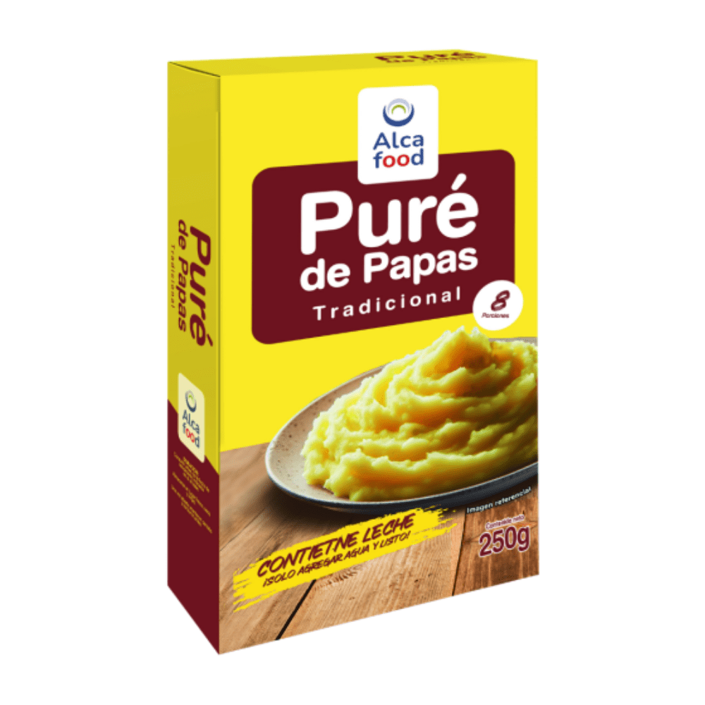 ALCA FOOD PURE DE PAPAS TRADICIONAL 250G1