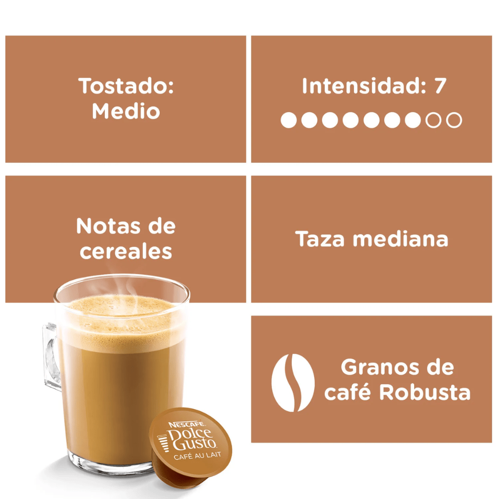 Capsulas Dolce Gusto Cafe con Leche 100gx10cap1