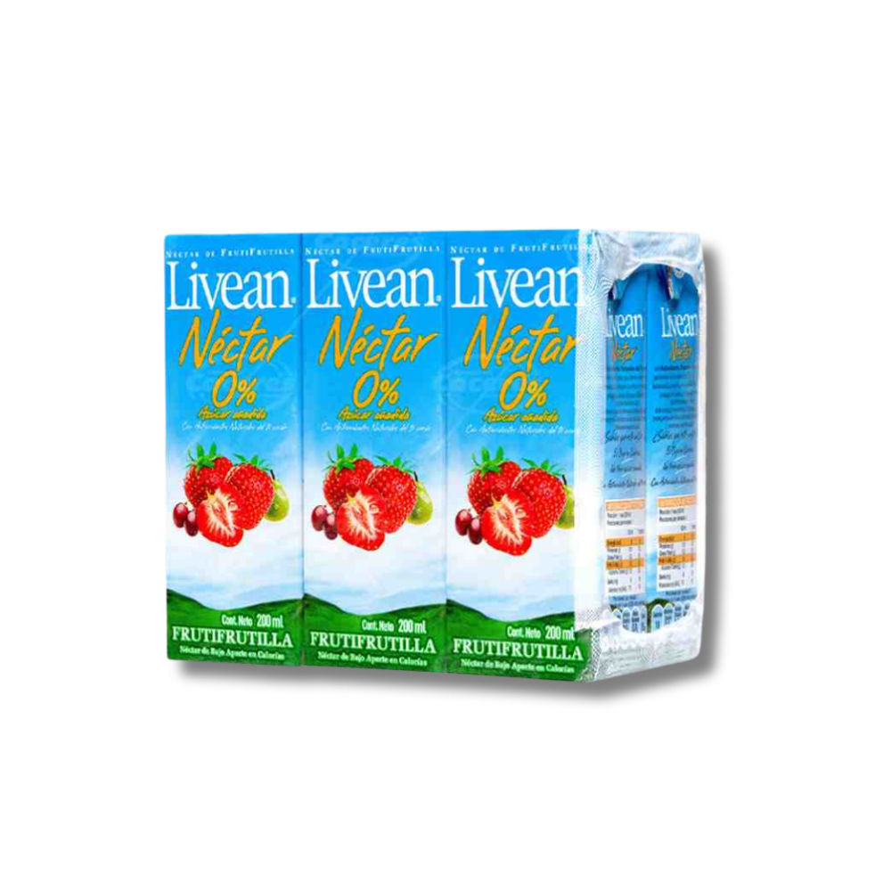 LIVEAN FRUTILLA X6 200ML1