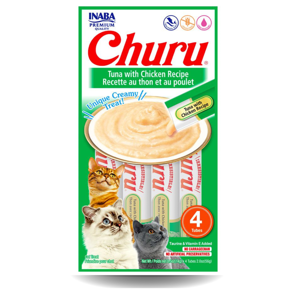 Churu gatos Tuna Chicken 4 tubos 56gr1