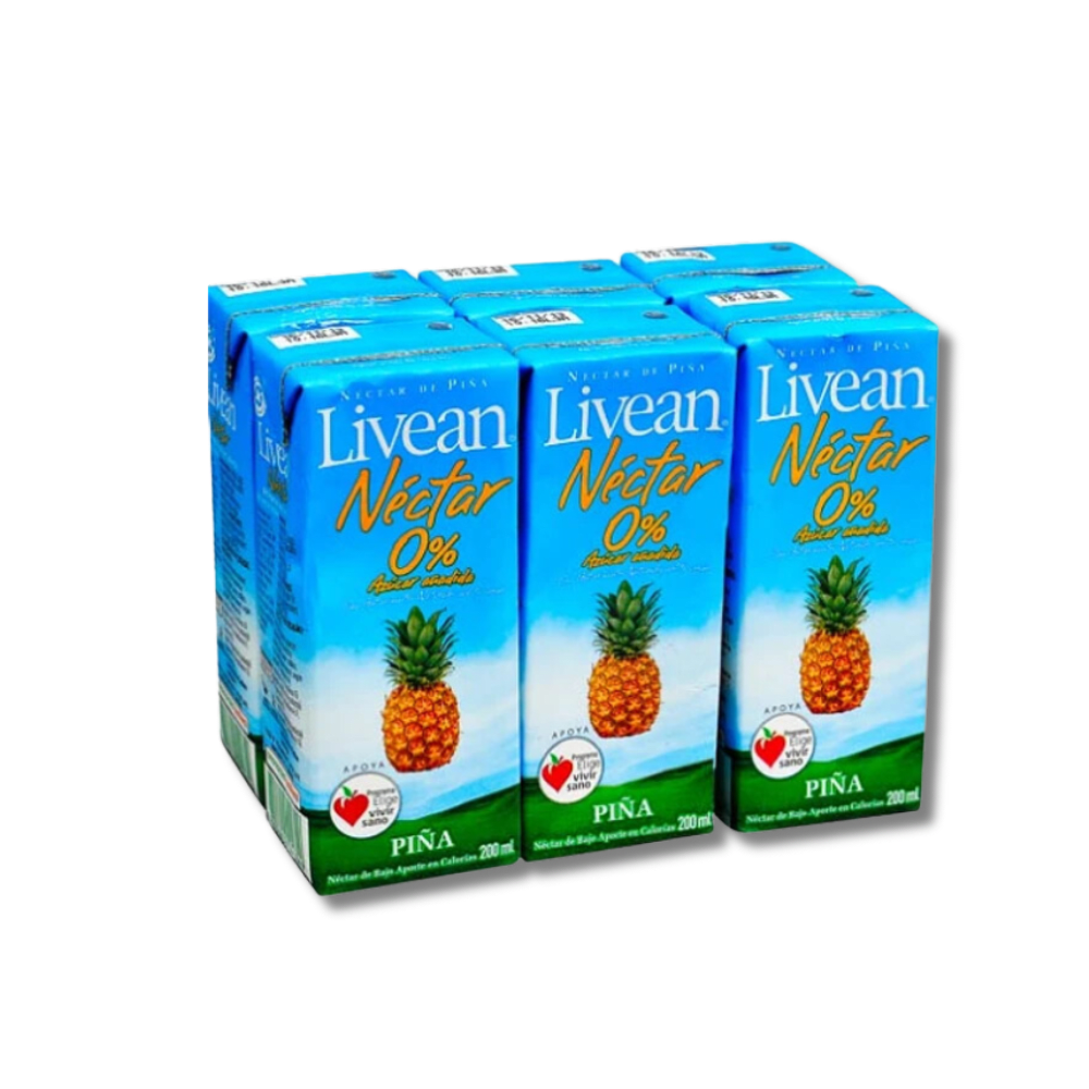 LIVEAN PIÑA X6 200ML1