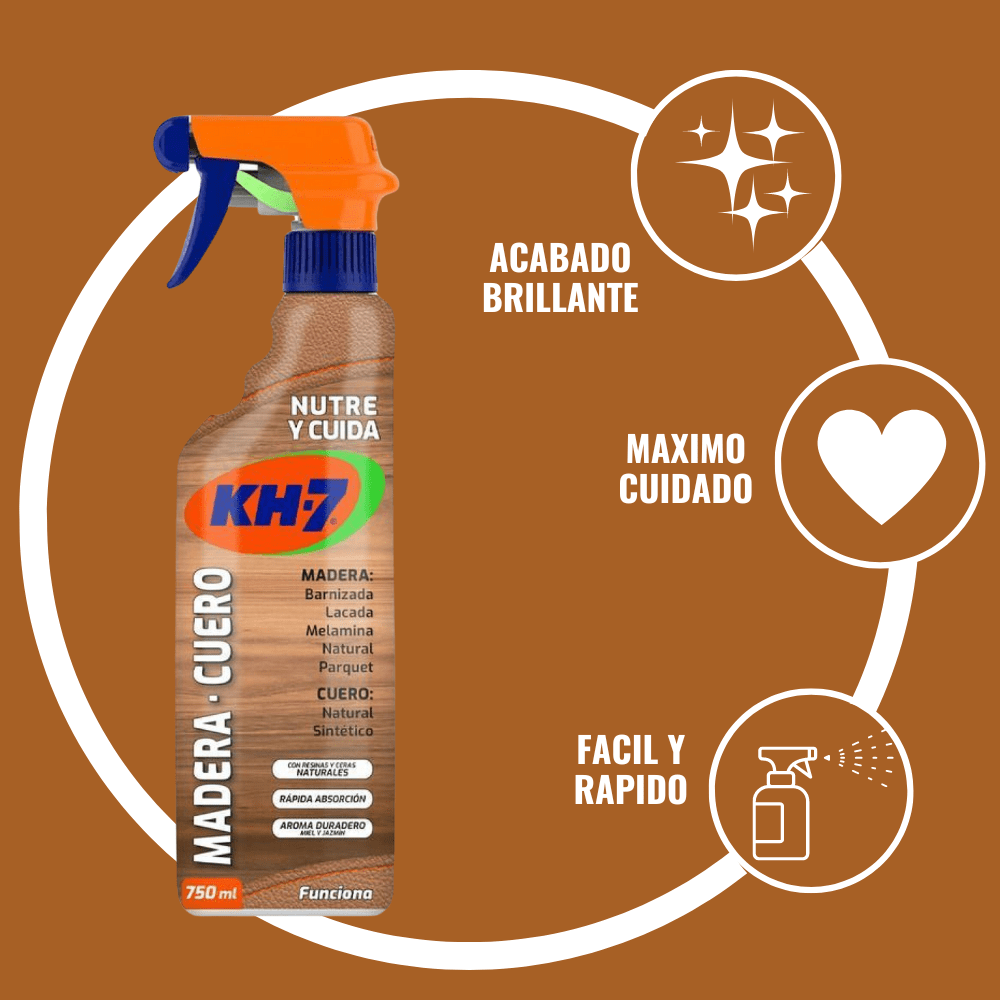 LIMPIADOR MADERA CUERO GATILLO 750 ml2