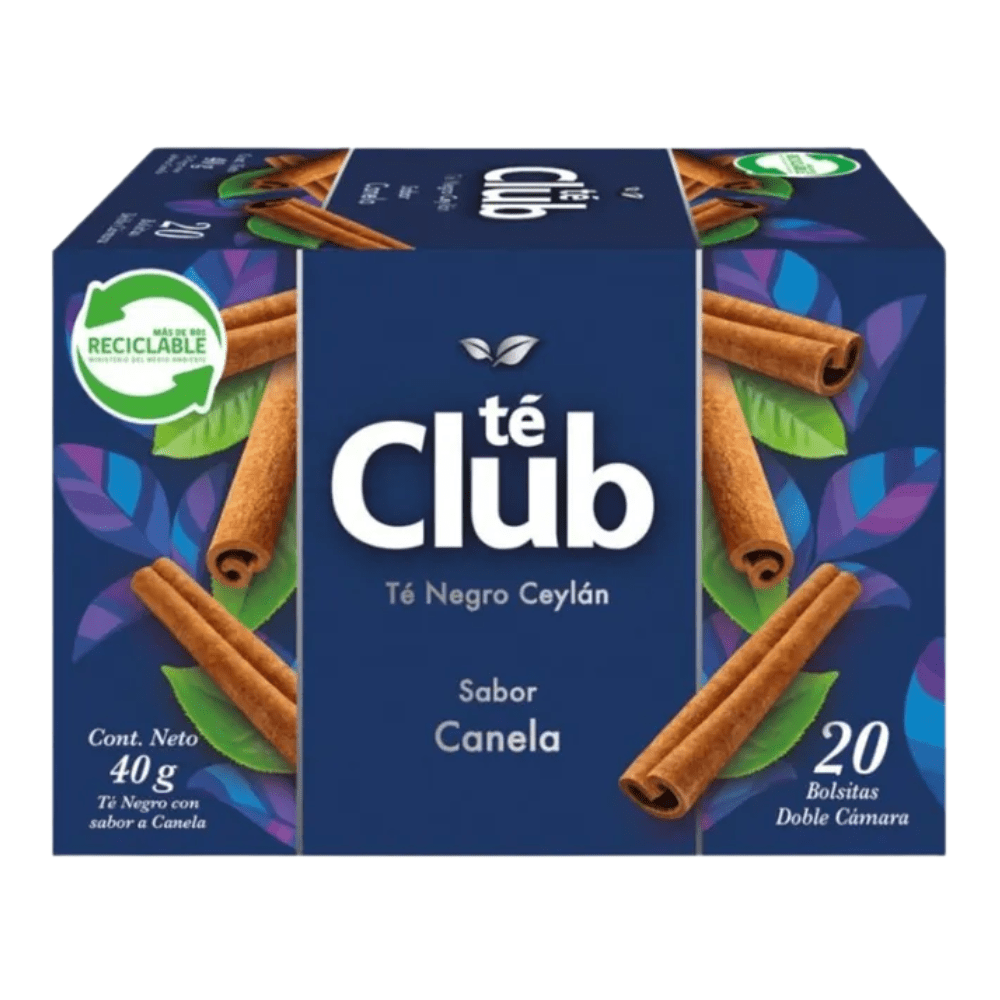 TE CLUB SABOR CANELA 40G1