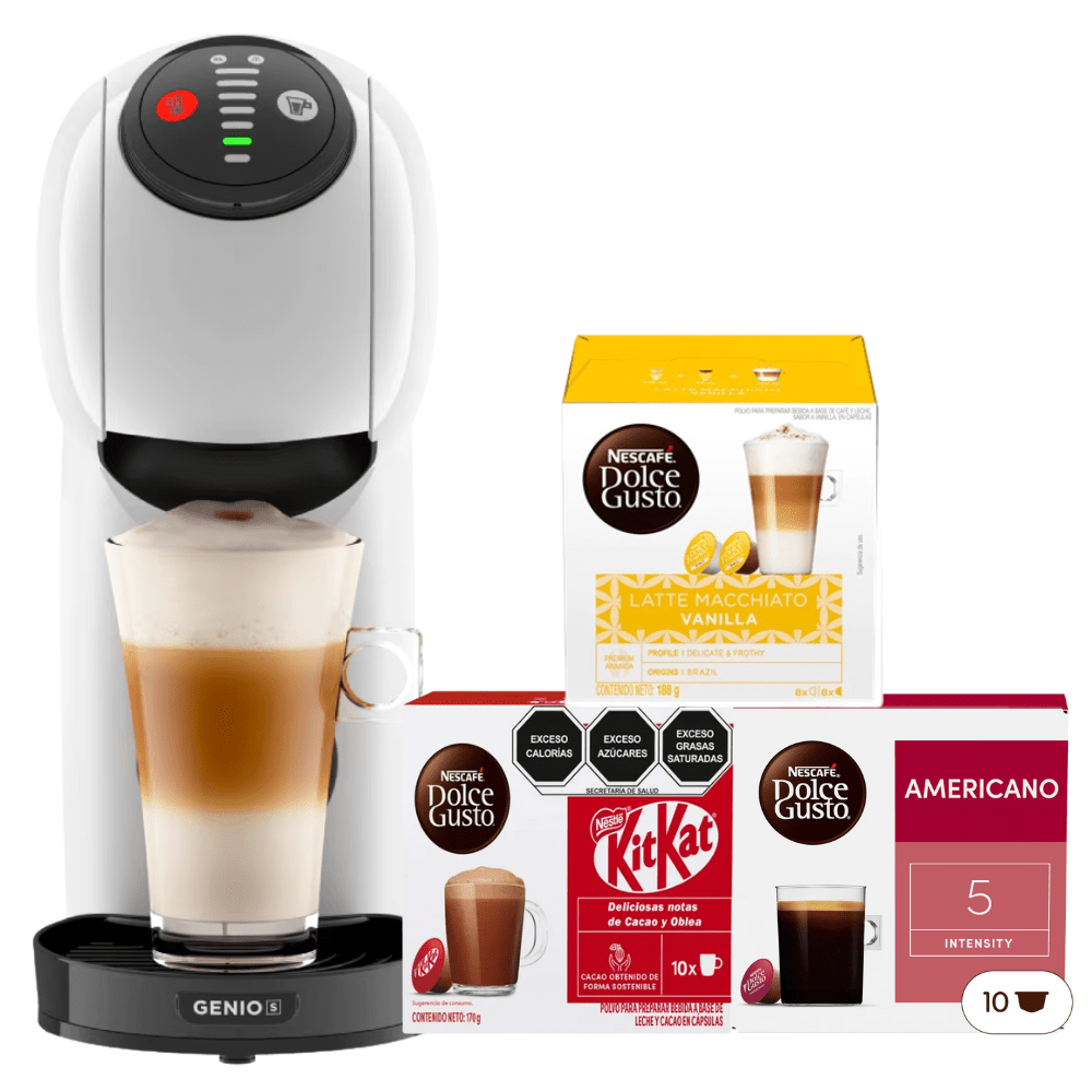 CAFETERA + 3 CAJAS CÁPSULAS1