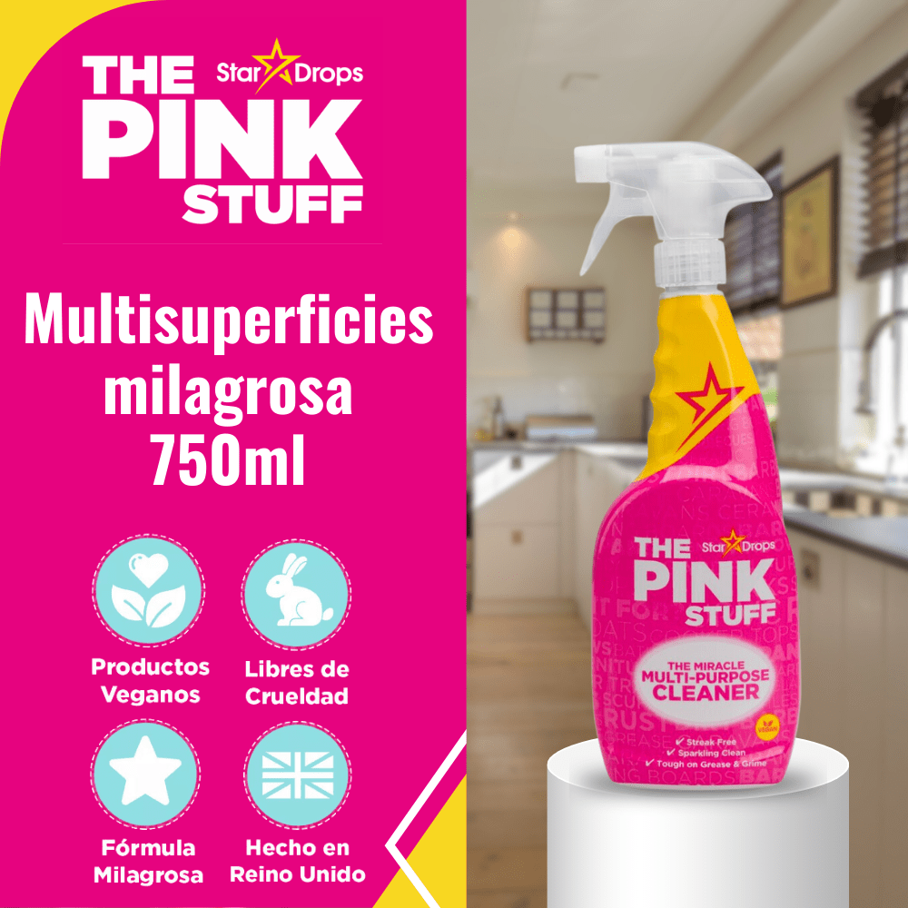 Limpiador Multiuso The Pink Stuff 750 ml2